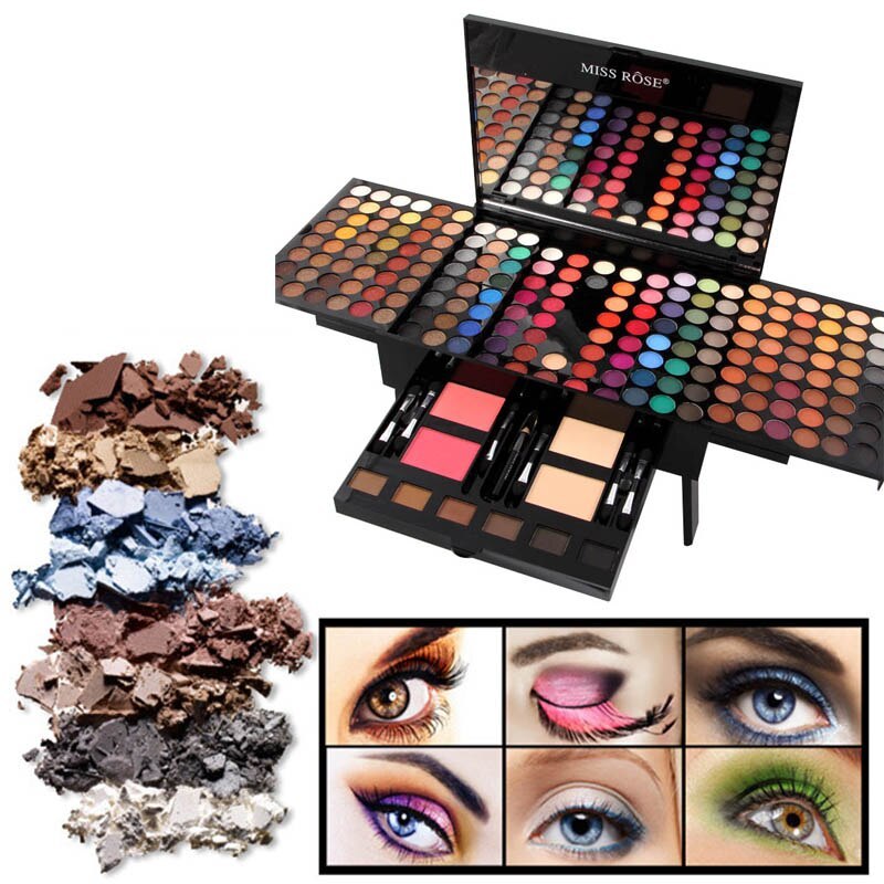 180-Color Eyeshadow & Blush Makeup Palette – Piano-Shaped Professional Cosmetic Kit
