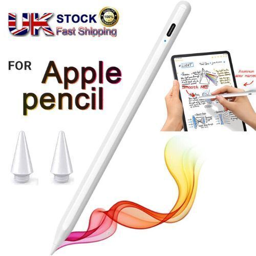 Stylus Pen For Apple IPad Pen -Pencil -Stylus With Palm Rejection - UK Stock