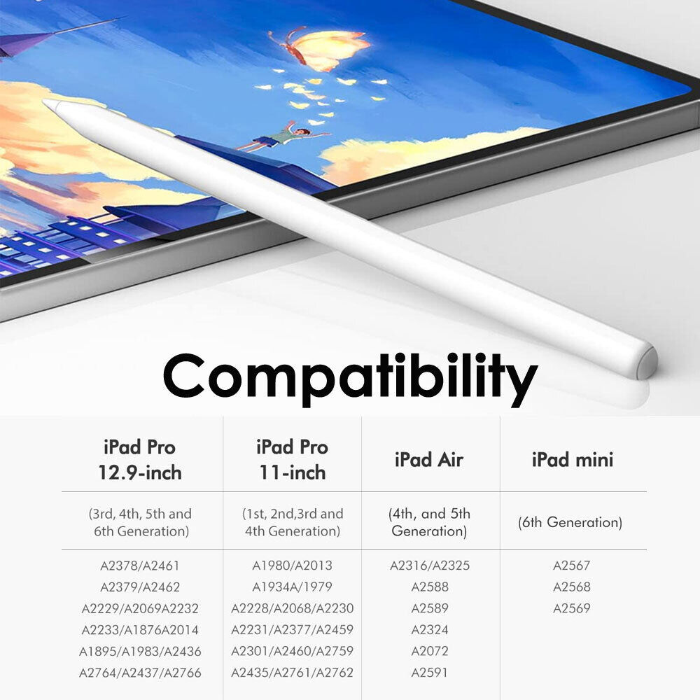 Stylus Pen For Apple IPad Pen -Pencil -Stylus With Palm Rejection - UK Stock