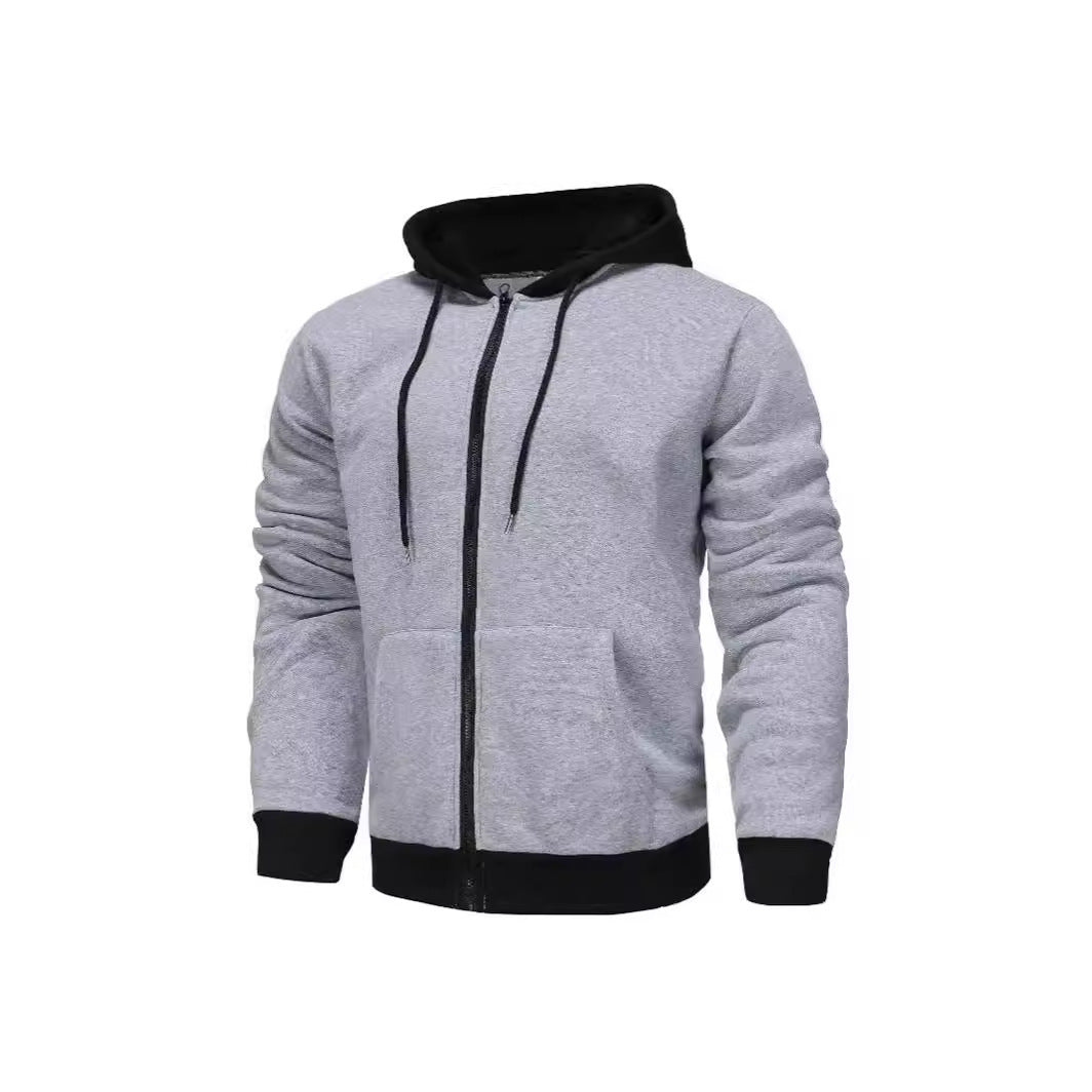 New Hoodie Men Zipper Cardigan Outerwear