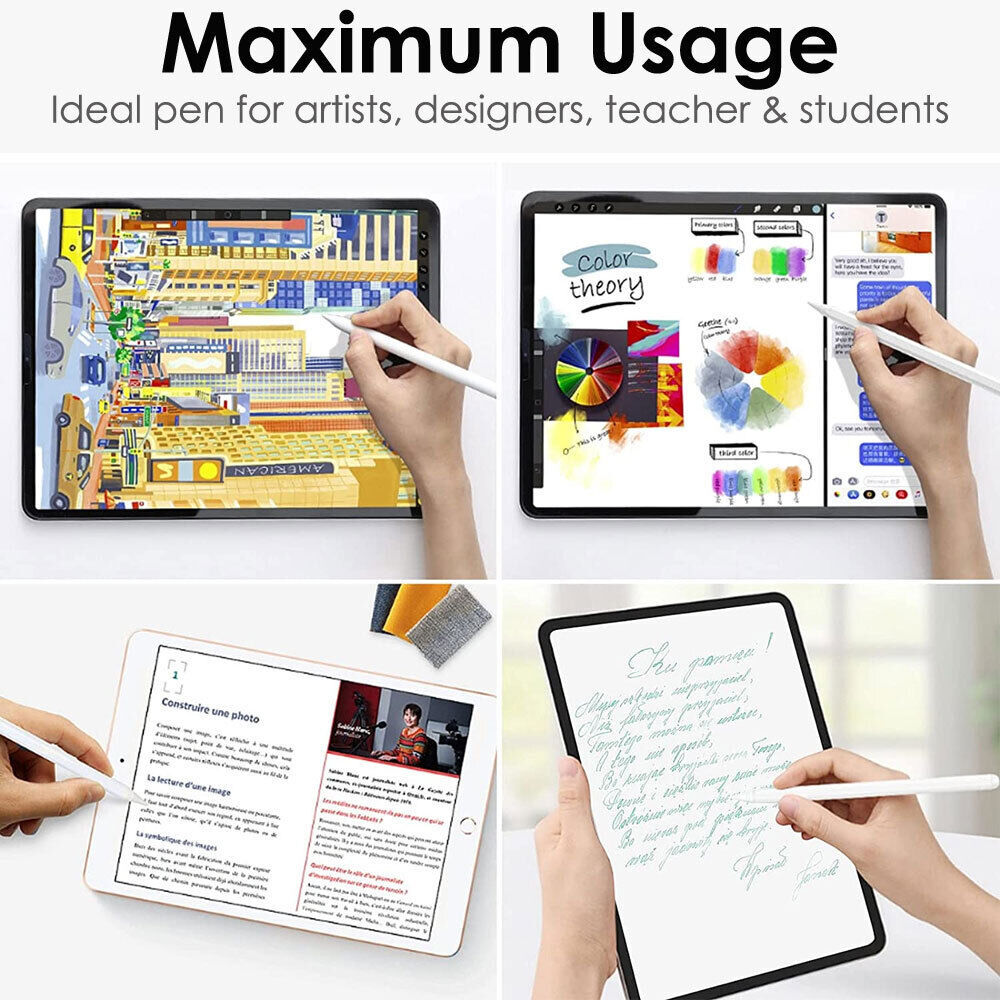Stylus Pen For Apple IPad Pen -Pencil -Stylus With Palm Rejection - UK Stock