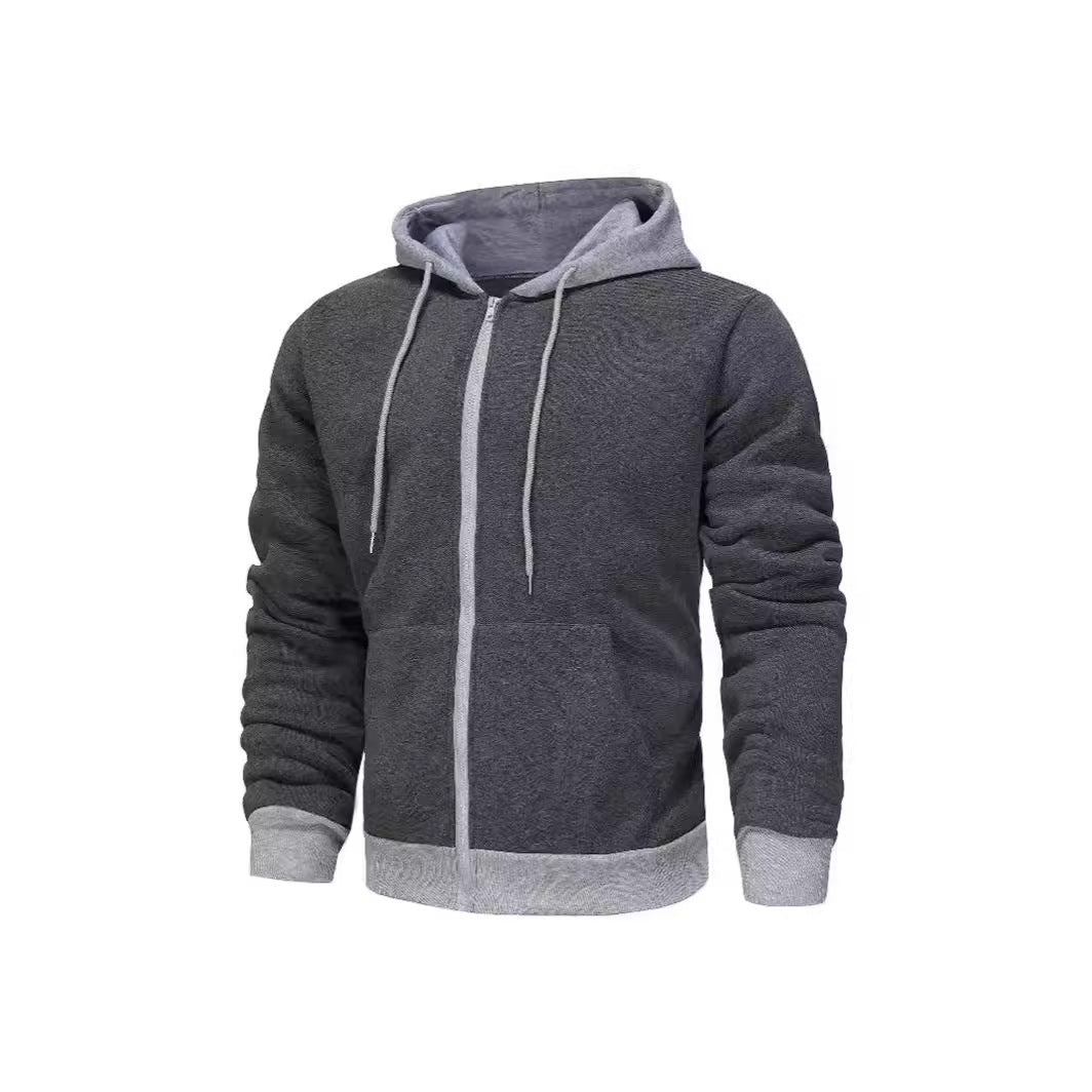 New Hoodie Men Zipper Cardigan Outerwear