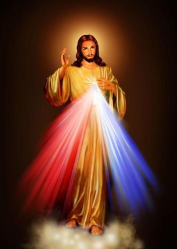 Religious Diamond Painting – Jesus Cross Mosaic on Canvas (Handmade)