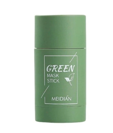 Green Tea & Eggplant Clay Mask Stick – Oil Control, Anti-Acne, Deep Pore Cleanser & Brightening Skincare