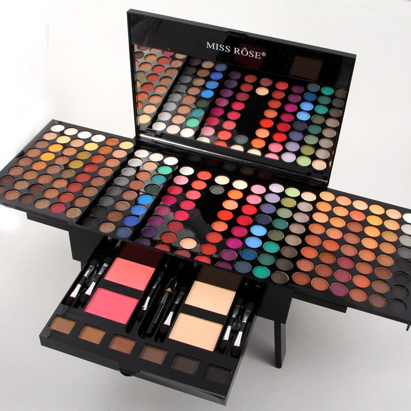 180-Color Eyeshadow & Blush Makeup Palette – Piano-Shaped Professional Cosmetic Kit